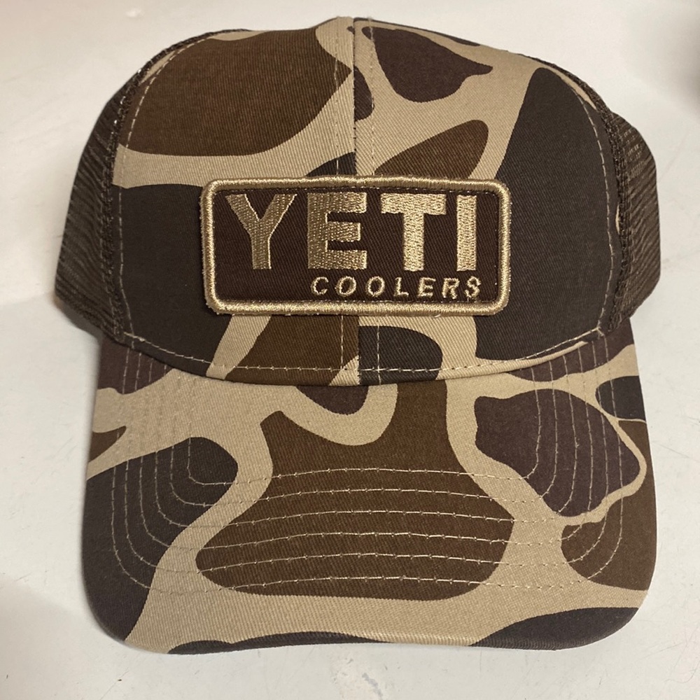 YETI Camo Trucker Hats